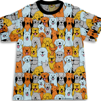 Dog Pattern - Kids T-shirt