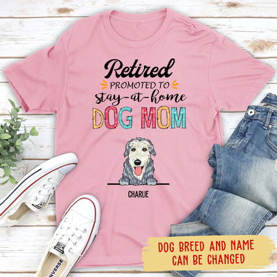 Retired Promoted To - Personalized Custom Unisex T-shirt