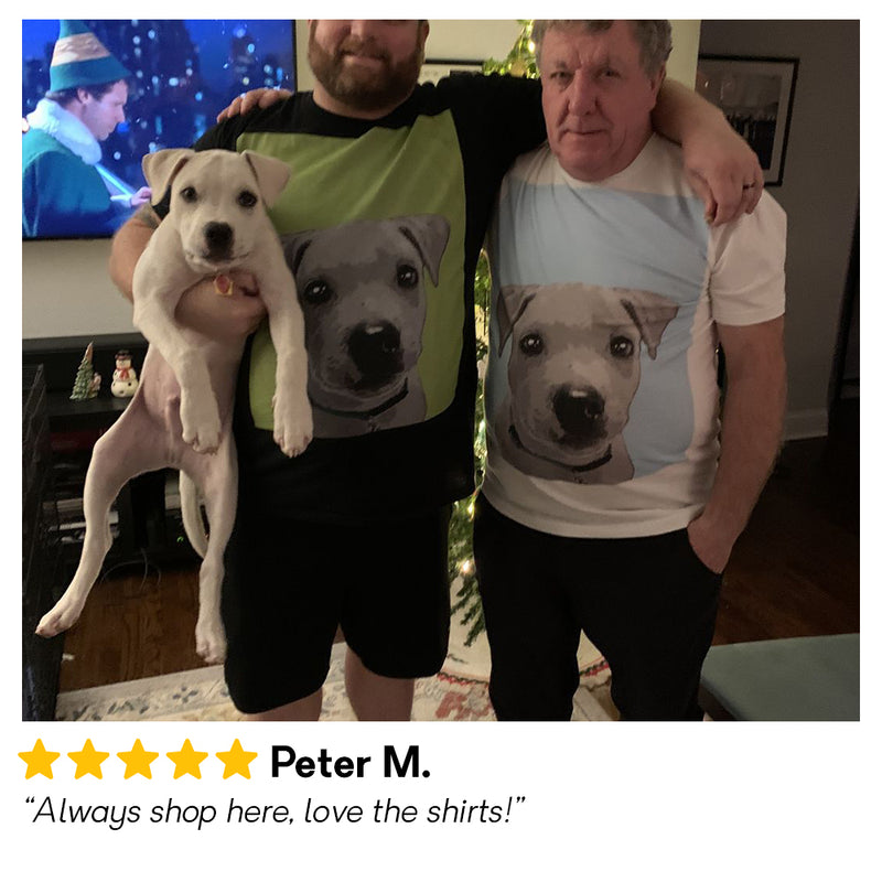 Pet Portrait - Personalized Custom Unisex T-shirt