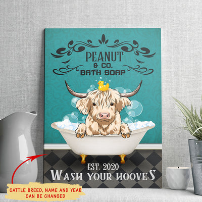 Moo Bath Soap Co. - Personalized Custom Canvas