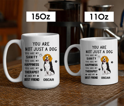 Not Just Dog - Personalized Custom Coffee Mug