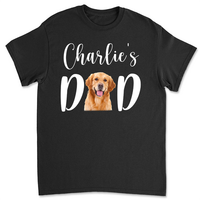 Dog Mom/Dad - Personalized Custom Photo Unisex T-shirt