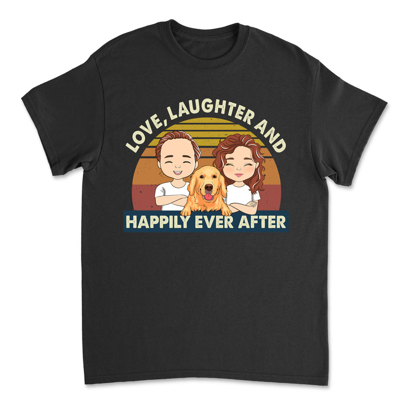 Happily Ever After - Personalized Custom Unisex T-shirt