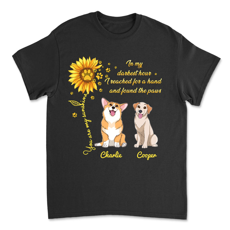 My Dog My Sunshine - Personalized Custom Unisex T-shirt