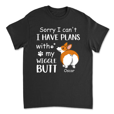 I Have Plans - Personalized Custom Unisex T-shirt