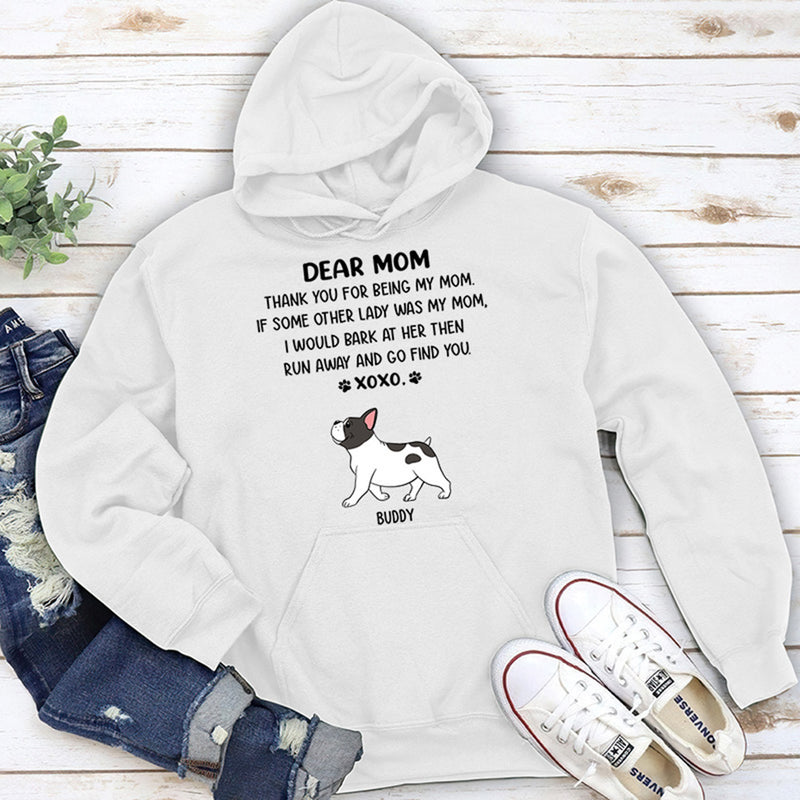 Dear Mom Xoxo – Personalized Custom Hoodie