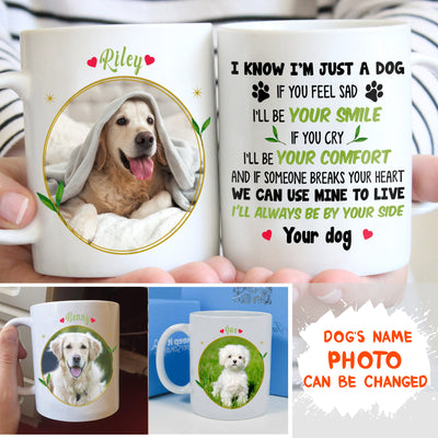 I'll Always Be Your Smile - Personalized Custom Photo Coffee Mug