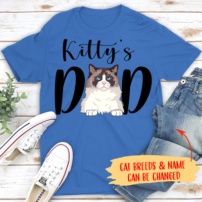 Cat Mom/Dad - Personalized Custom Unisex T-shirt