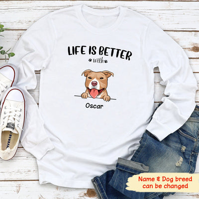 Life is better - Personalized custom classic long sleeve