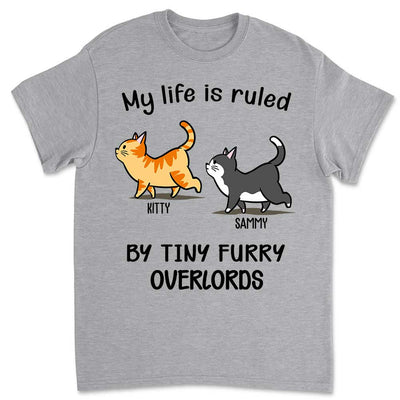 My Life Is Ruled By Cats - Personalized Custom Premium T-shirt