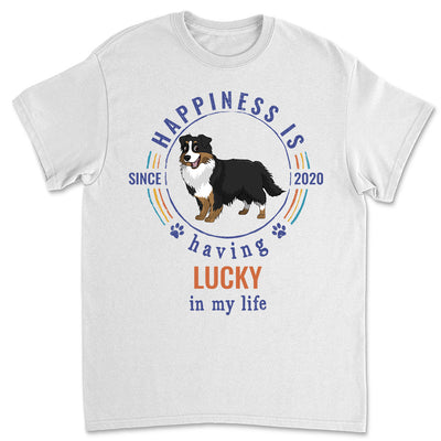 Happiness - Personalized Custom Unisex T-shirt