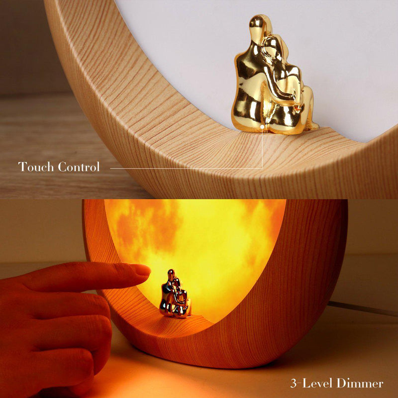 To Be With You - Moon Lamp