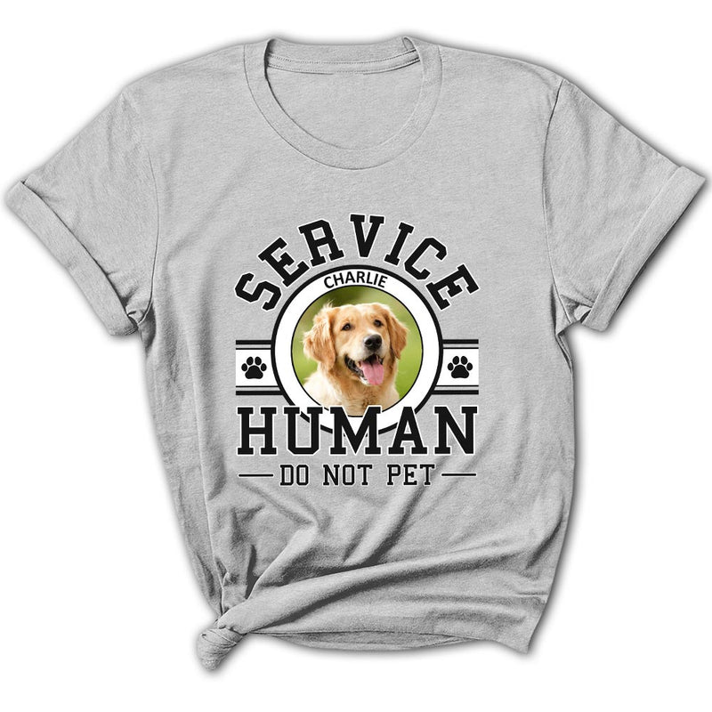 Service Human Photo - Personalized Custom Women&