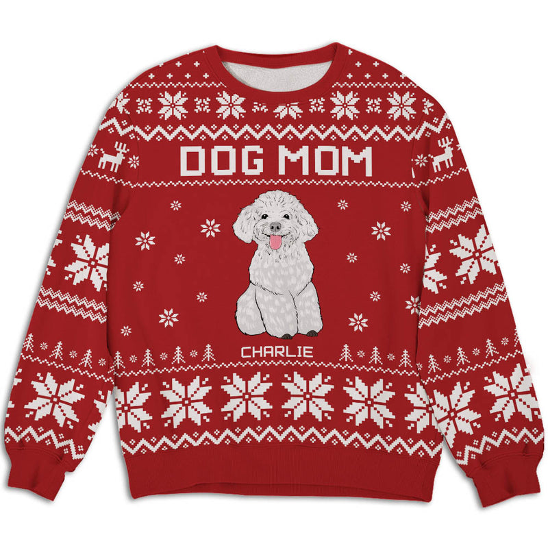 Best Dog - Personalized Custom All-Over-Print Sweatshirt