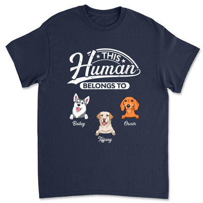 Human Belongs 2 - Personalized Custom Premium T-shirt