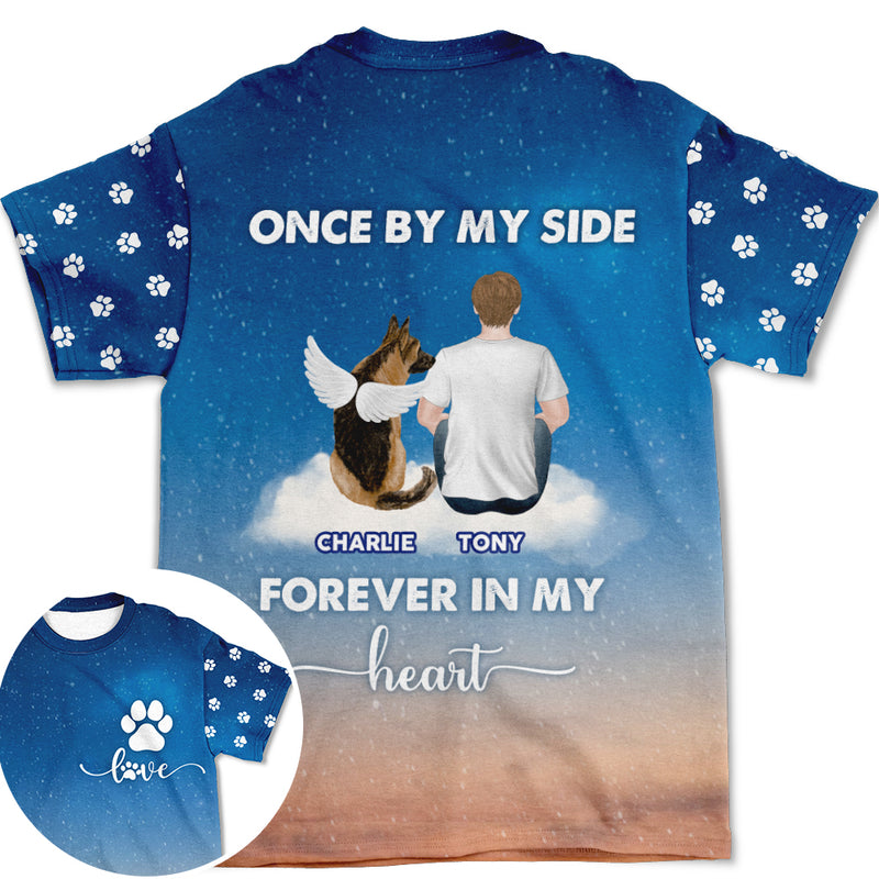 Once By My Side - Personalized Custom All-over-print T-shirt