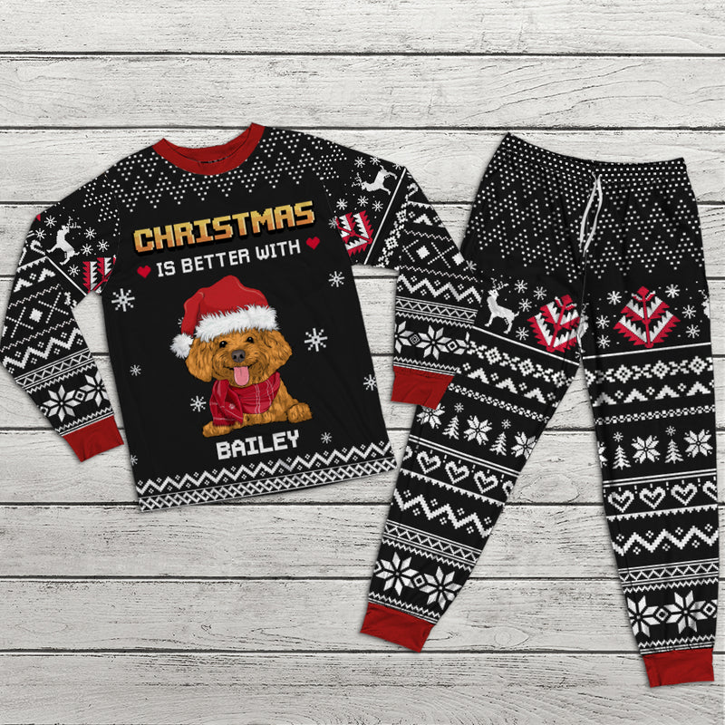 Christmas Better - Personalized Custom Matching Pajama Set