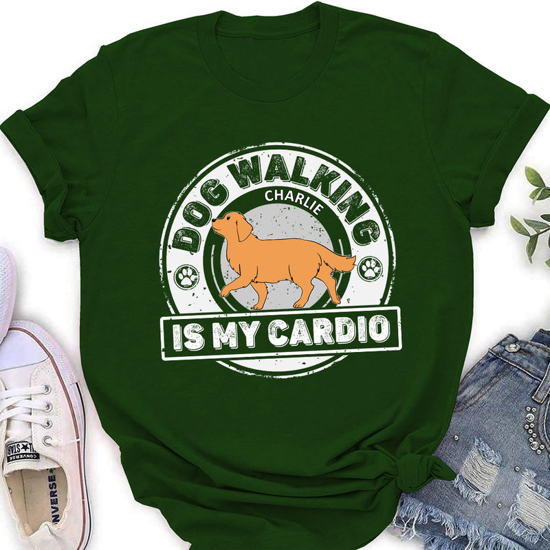 Cardio With Dog - Personalized Custom Women&