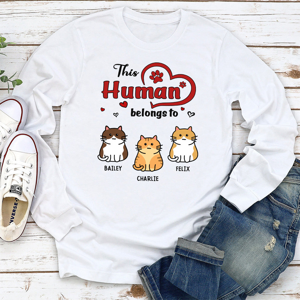 Human Heart - Personalized Custom Long Sleeve T-shirt 