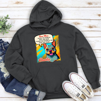 Pop Art The Best Mom - Personalized Custom Hoodie