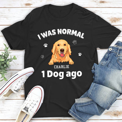 I Was Normal - Personalized Custom Unisex T-shirt