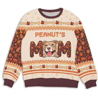 Best Dog Mom 1- Personalized Custom All-Over-Print Sweatshirt