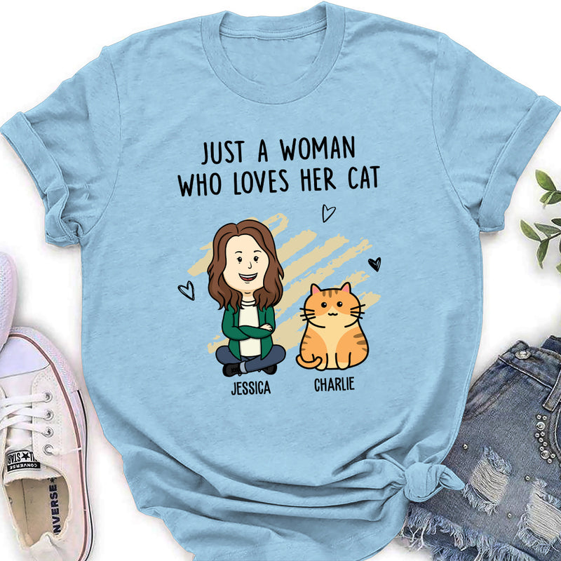 Woman With Cats - Personalized Custom Women&