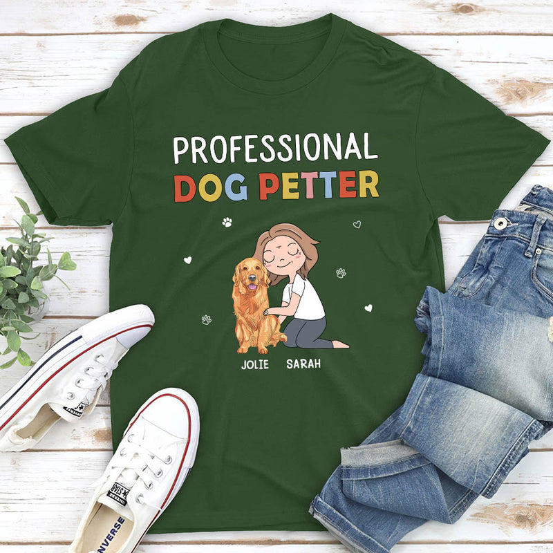 Dog Petter - Personalized Custom Unisex T-shirt