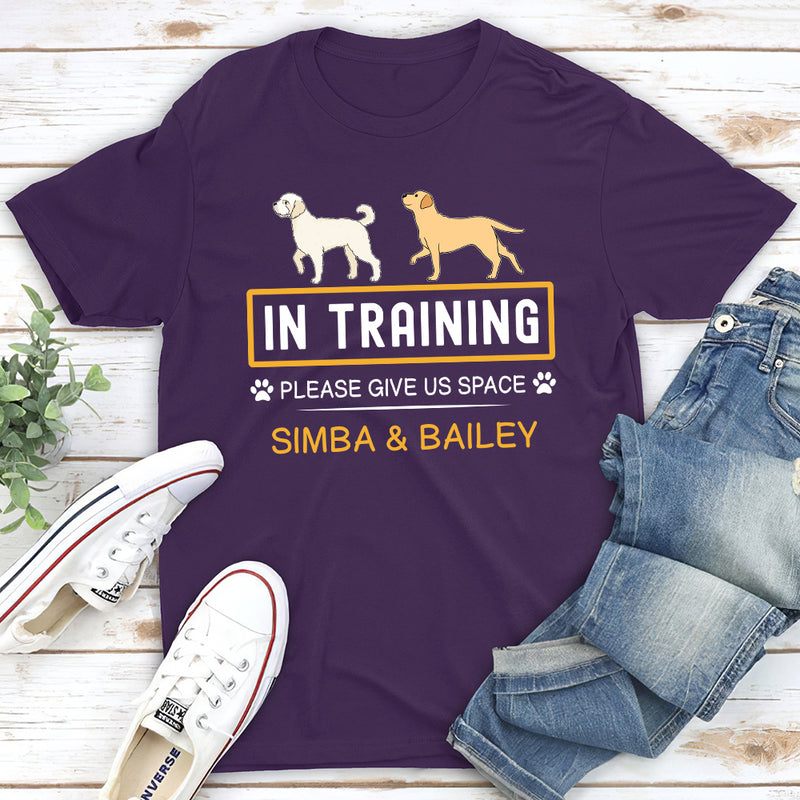 In Training - Personalized Custom Unisex T-shirt