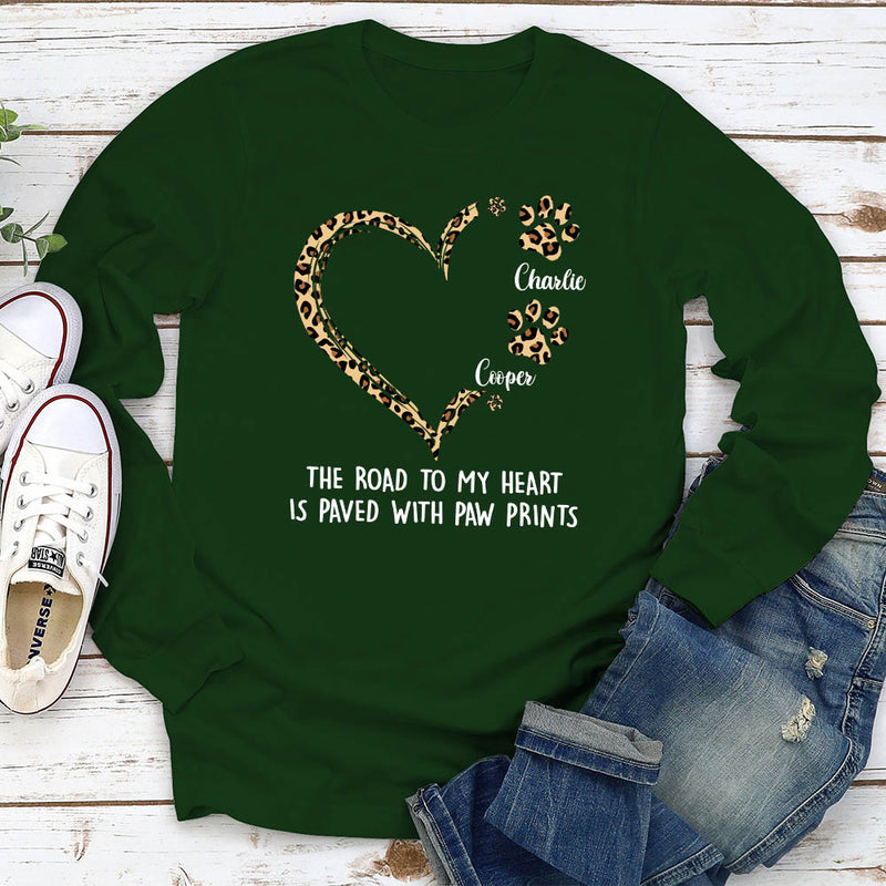 Road To Heart 2 - Personalized Custom Long Sleeve T-shirt