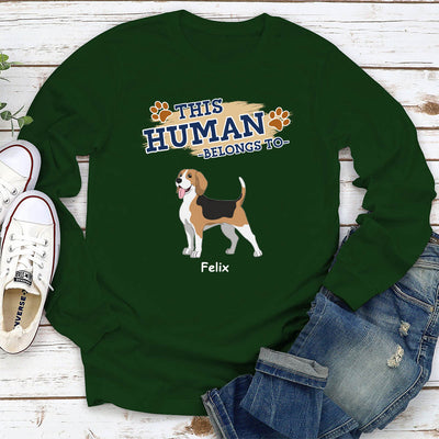 This Human 2 - Personalized Custom Long Sleeve T-shirt