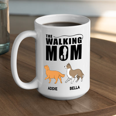 The Walking Dad - Personalized Custom Coffee Mug