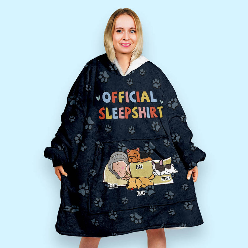 Official Sleepshirt - Personalized Custom Blanket Hoodie