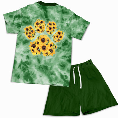 Sunflower Paw - Short Pajama Set