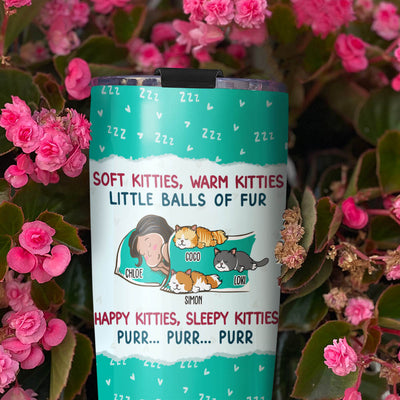 Soft Kitty Warm Kitty - Personalized Custom Tumbler