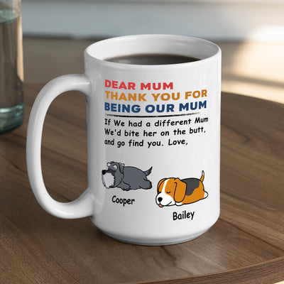 Bite The Butt - Personalized Custom Coffee Mug
