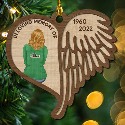 My Beloved One - Personalized Custom 2-layered Wood Ornament