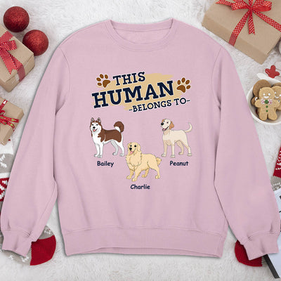 This Human - Personalized Custom Sweatshirt