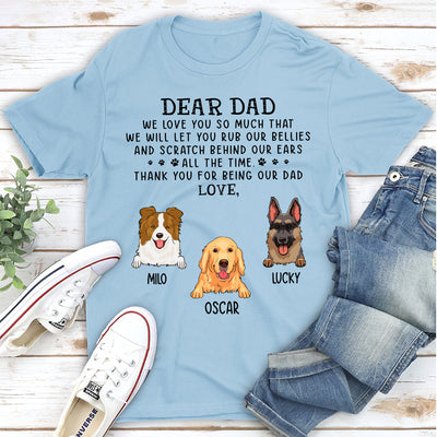 Love You So Much - Personalized Custom Unisex T-shirt