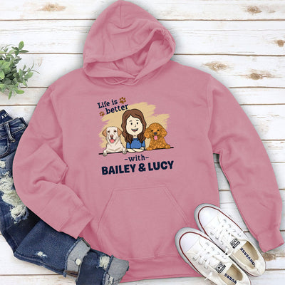 With Dog – Personalized Custom Hoodie