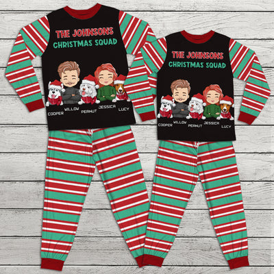 Christmas Squad - Personalized Custom Matching Pajama Set