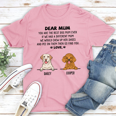 If I Had A Mom - Personalized Custom Unisex T-shirt