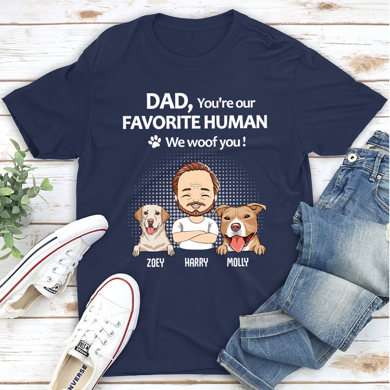 To Mom Dad - Personalized Custom Unisex T-shirt