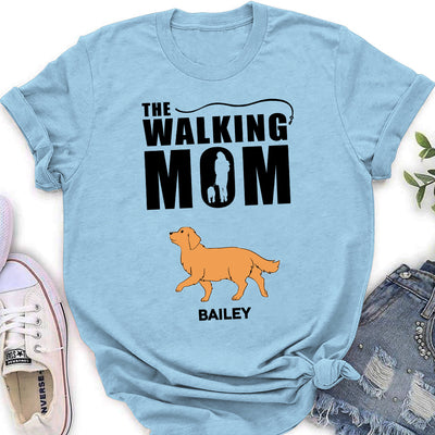 The Walking Dad 2 - Personalized Custom Women's T-shirt