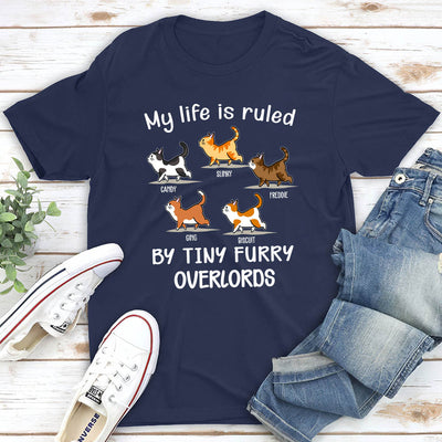 My Life Is Ruled By Cats - Personalized Custom Premium T-shirt