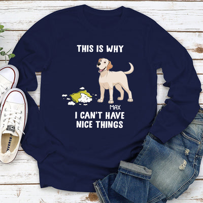 Have Nice Things - Personalized Custom Long Sleeve T-shirt