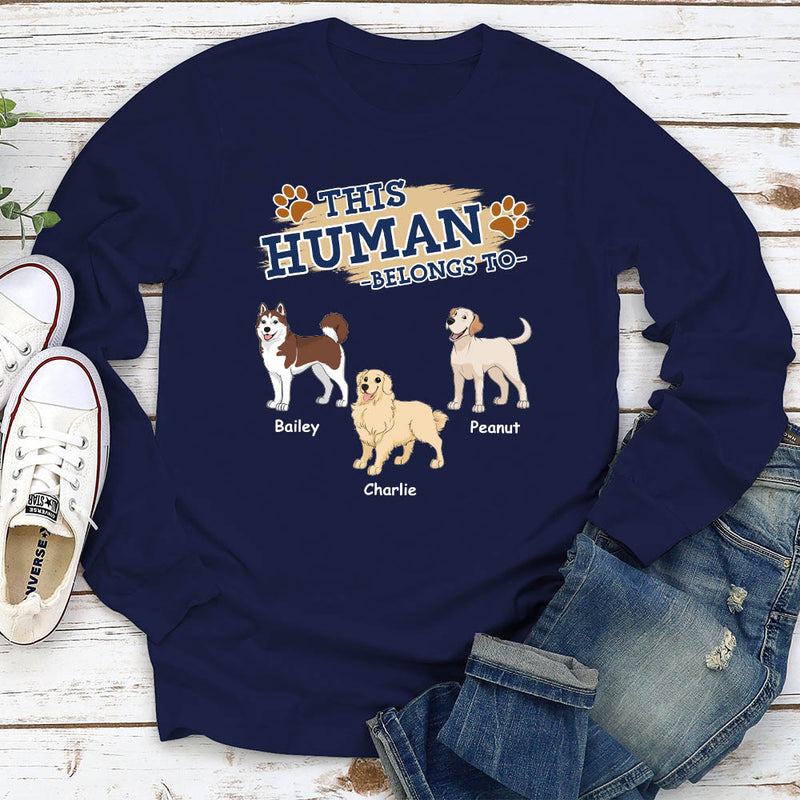 This Human 2 - Personalized Custom Long Sleeve T-shirt