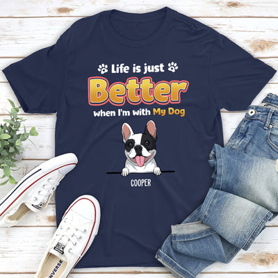 No Best Only Better - Personalized Custom Premium T-shirt