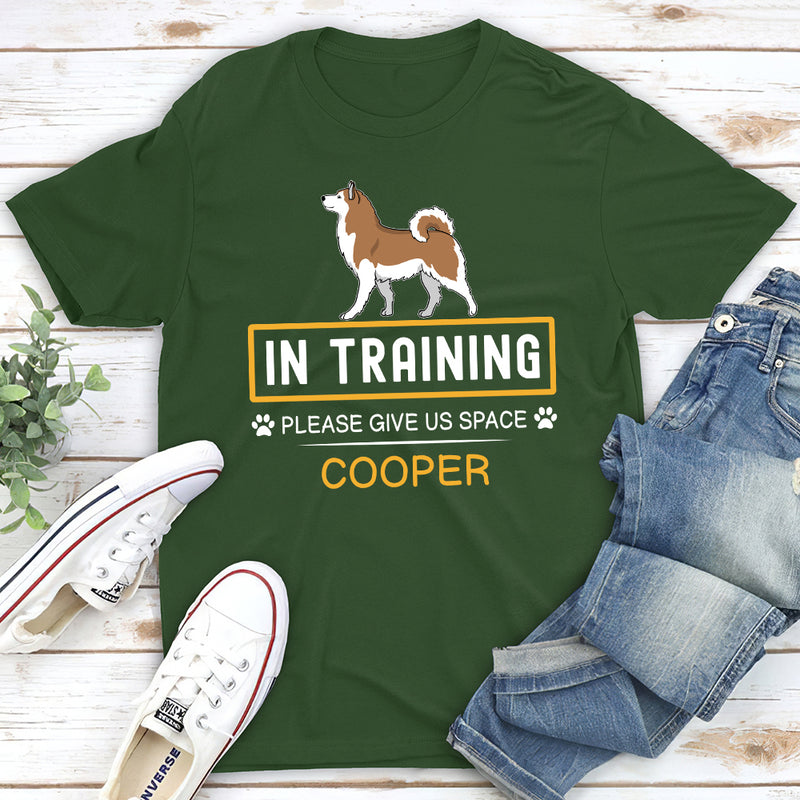 In Training - Personalized Custom Unisex T-shirt