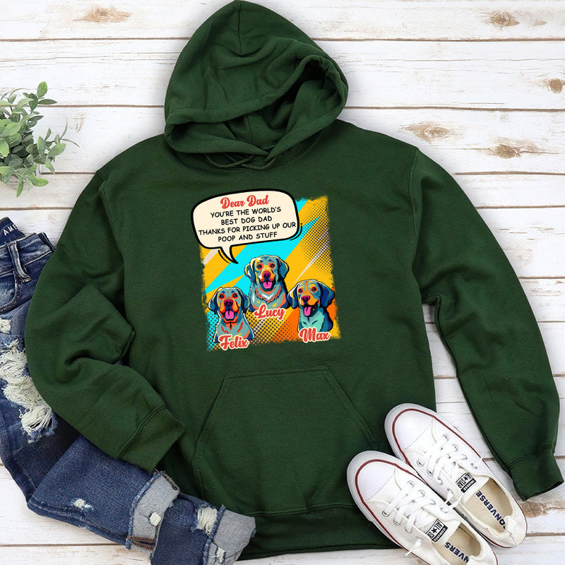 Pop Art The Best Mom - Personalized Custom Hoodie